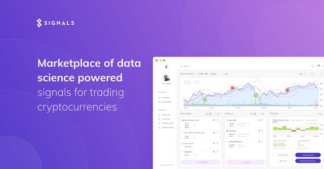 Signals Market Place Data Science Powered Trading