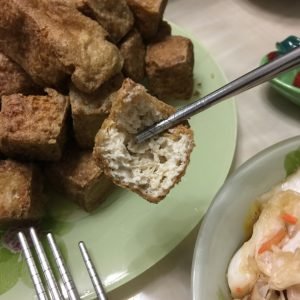 鹹酥臭豆腐