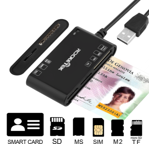 Rocketek USB 2.0 multi Smart Card Reader SD TF MS M2 -SCR12 - rocketeck (2).png