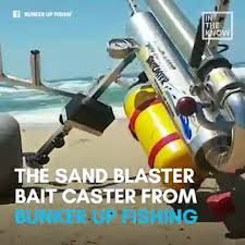 Sand Blaster Bait Caster - Es un lanzador de cebo sólido probado