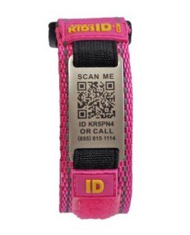 SmartKidsID Velcro Bracelet pink.jpg
