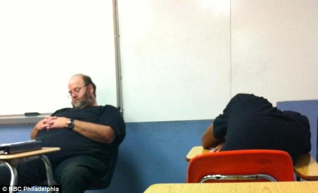 Image result for teacher falling asleep