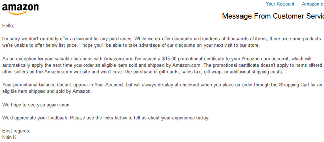 amazon promotional certificate balance