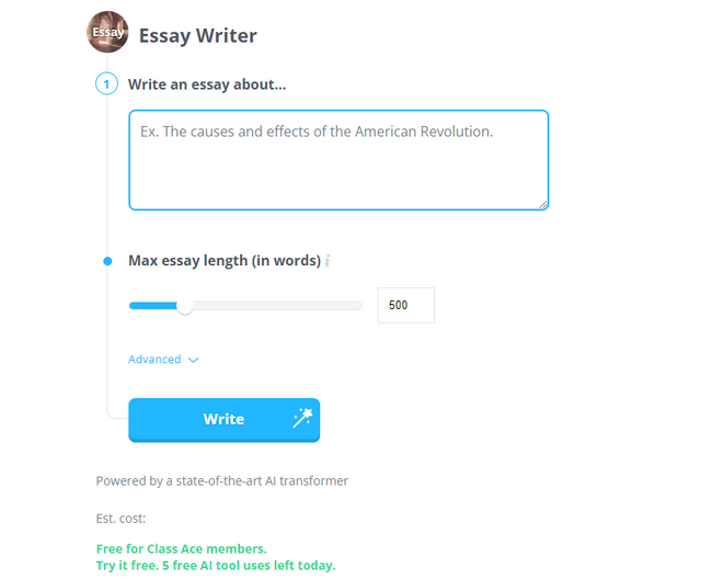 ai-essay-writer