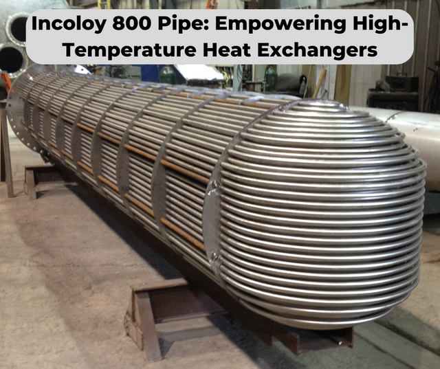 a bunch of Incoloy 800 Pipe for heat exchanger