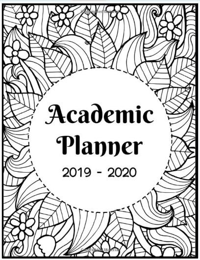 academic planner 2019-2020 student
