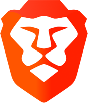 Logotipo del navegador anonimo Brave. Publicado en Mundoframework por @rosepac