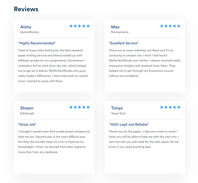 Reviews