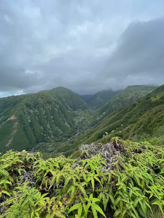 Views from a hike at Waihee Ridge Trail - Maui, Hawaii