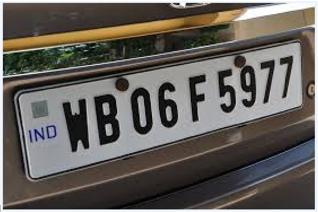 Check vehicle on sale number plate