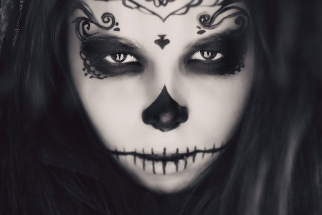 Skull Makeup 1
