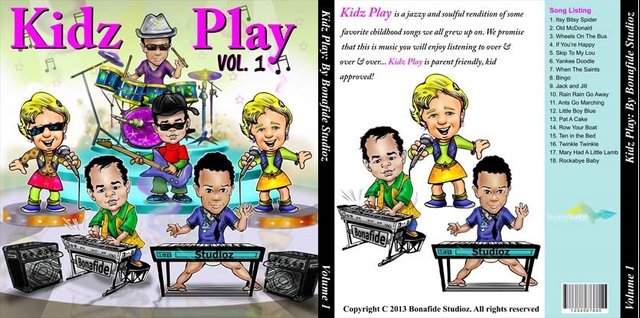 Kidz Play Vol1 Childrens CD Project