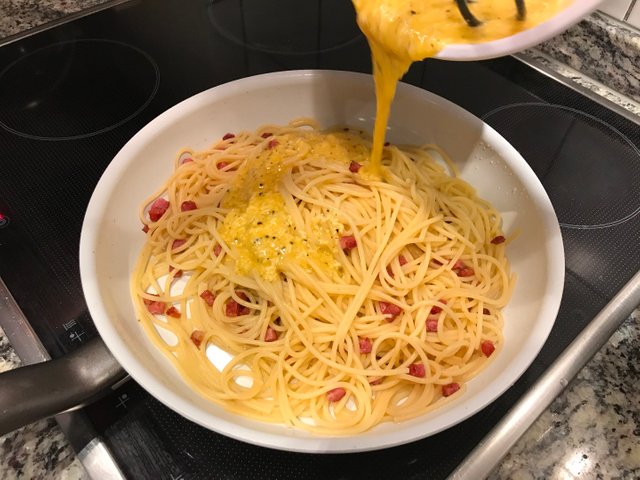  Original Calabrian spaghetti carbonara without cream recipe of nonna  