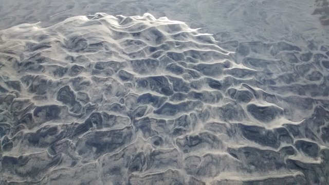Micro-Dune-Like Sand Patterns on the Beach-2