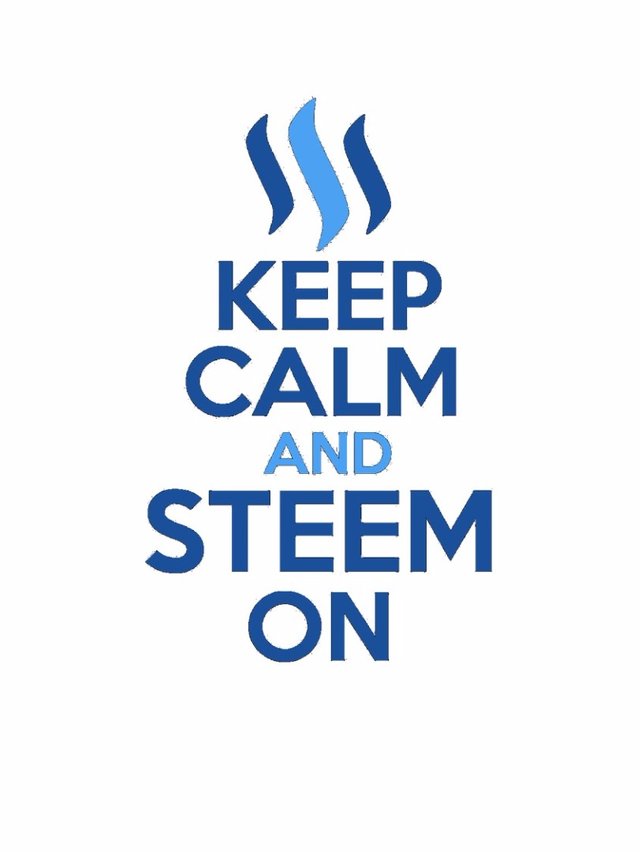 Image of Keep calm and Steem on
