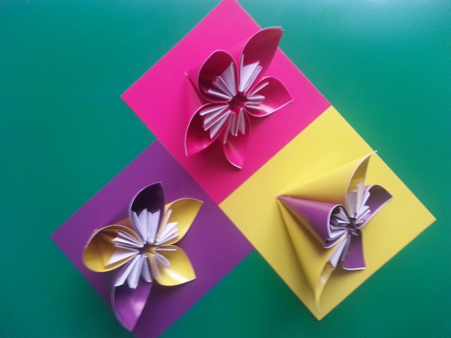 Origami Kusudama Flower Steemit