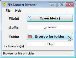 File Number Extractor