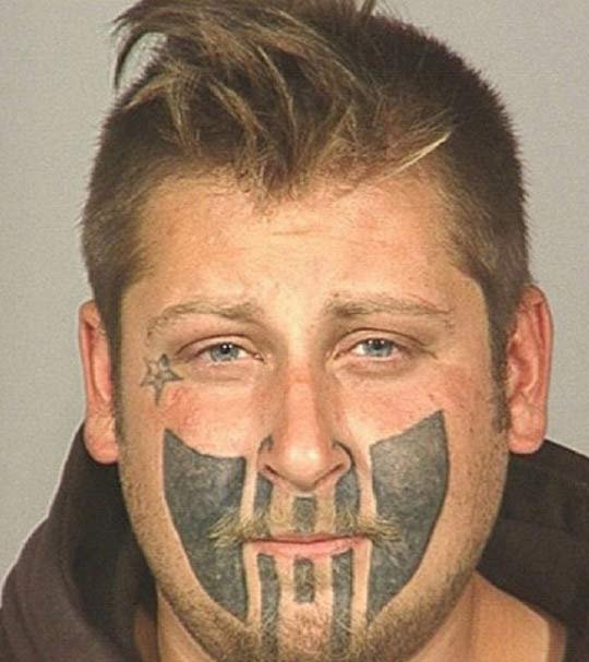 terrible face tattoos