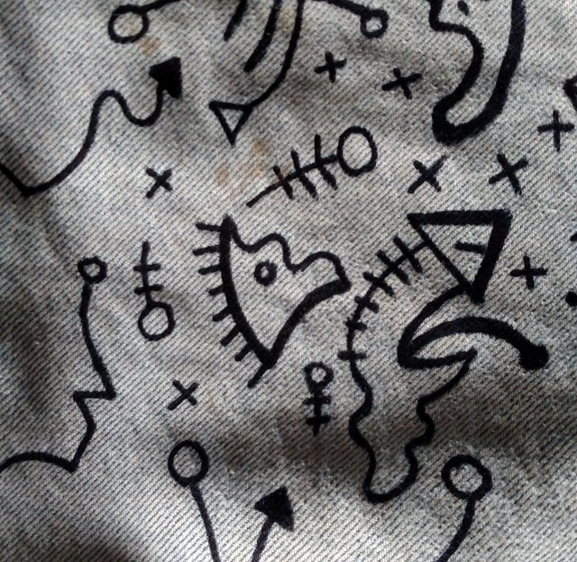 sharpie jeans designs