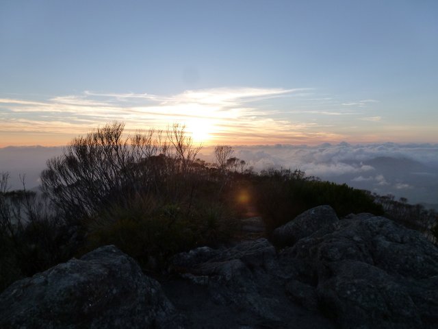 Mount Barney, East Peak, New Years sunrise
