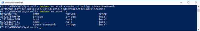 DOCKERSTEEMITNETWORK