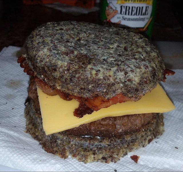 Image of an awesome burger