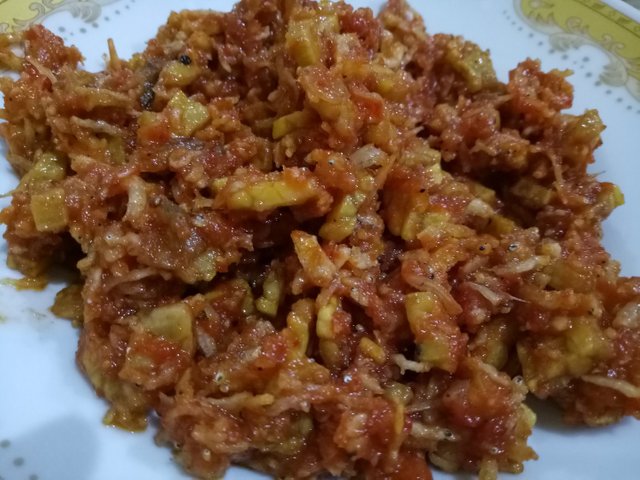 Sambalado Ikan Teri Campur Tempe Steemit