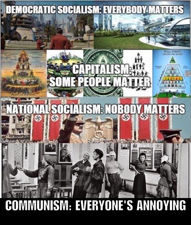 Socialism is when everyone is annoying