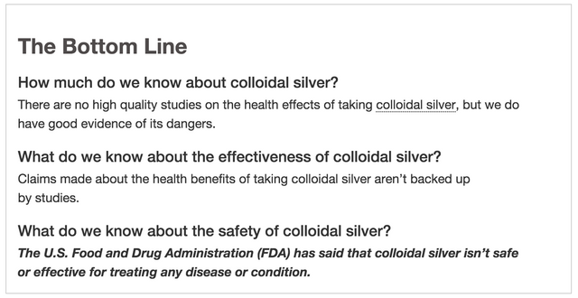 colloidal silver