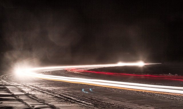 Nightime and Morning Rides Through Ontario