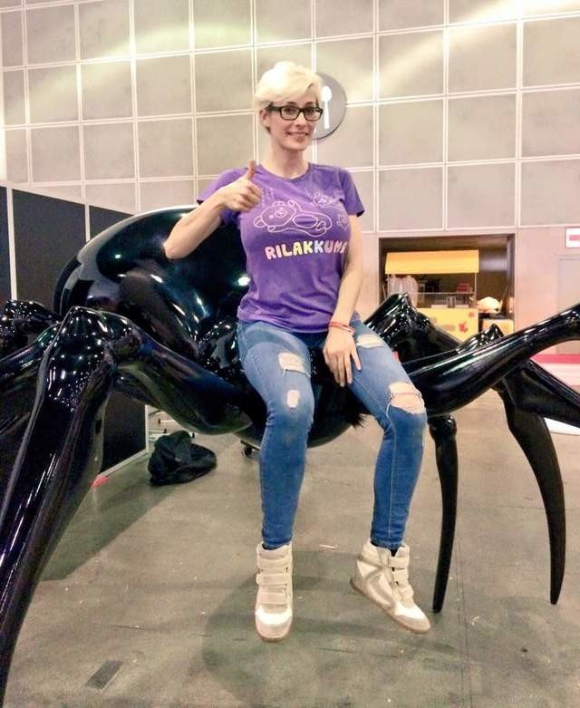 Awesome cosplay of Monster Musume s Rachnera from Anime Expo 2016