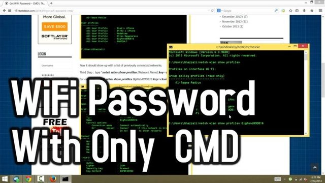 Cara hack password wifi dengan windows 7