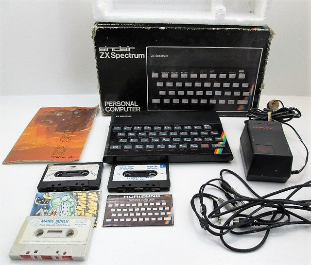 Auction Find - 1984 Sinclair ZX Spectrum Computer — Steemit