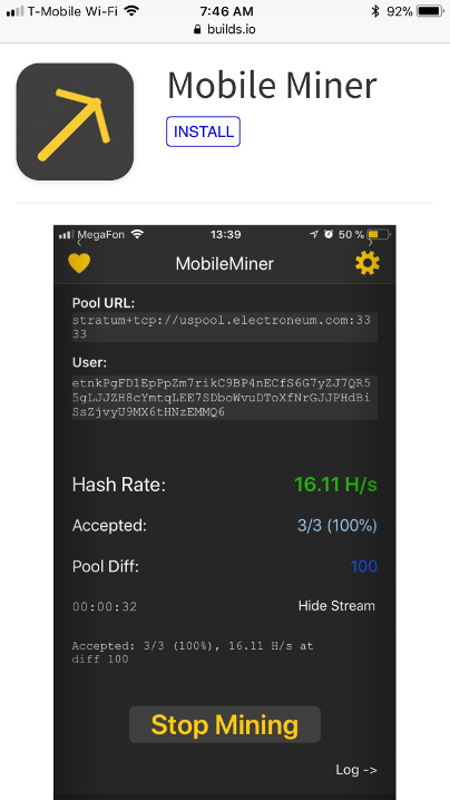 Crypto miner iphone какие биткоин бывают кроме биткоина