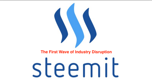 The First Wave of Industry Disruption