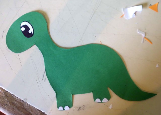 Tutorial ❤️ Cómo hacer dinosaurios de papel para decoraciones de cumpleaños  🎂 — Steemit