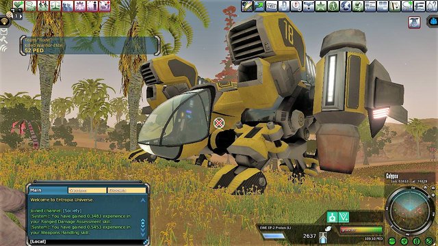 Colorchallenge Wednesday Yellow My Sleipnir Entropia Universe Craft O Steemit