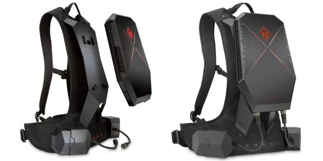 HP OMEN X Desktop VR Backpack Now you can take VR wherever you