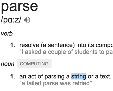 什么是parse