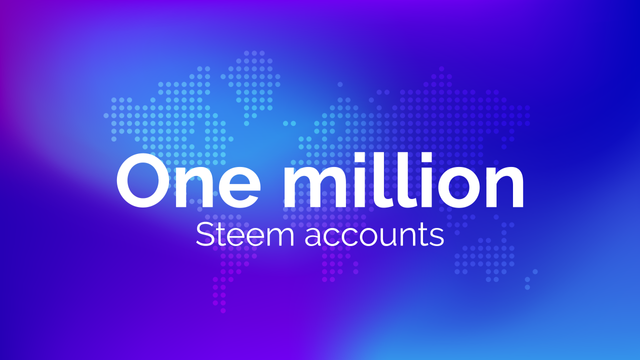 1,000,000 Steem Accounts