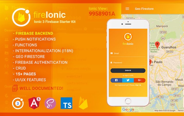 fireIonic - Ionic Firebase Starter Kit