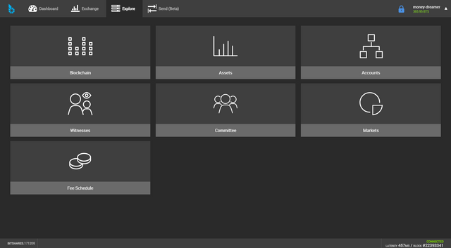 Bitshares Explore