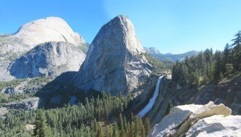 Above Nevada Falls, Yosemite National Park