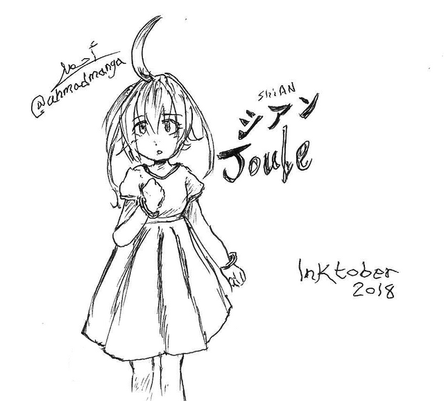 Joule Drawing By @ ahmadmanga