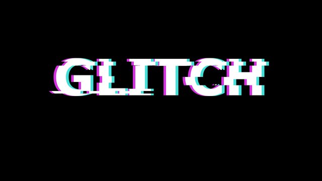 Glitch Text Effects