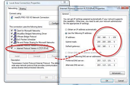 Đổi địa chỉ IP tĩnh cho máy tính