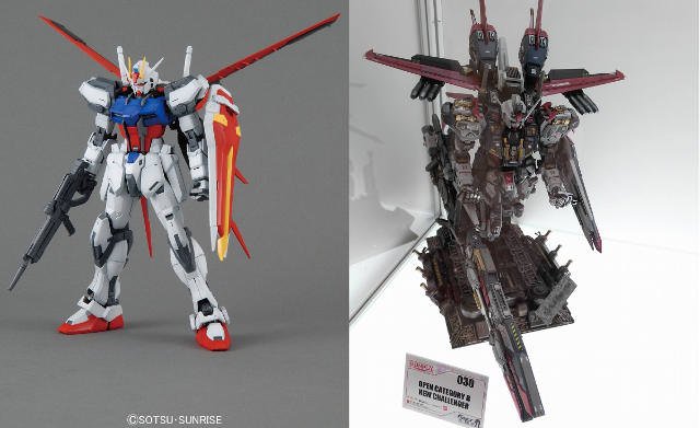 Gundam store bought vs competition