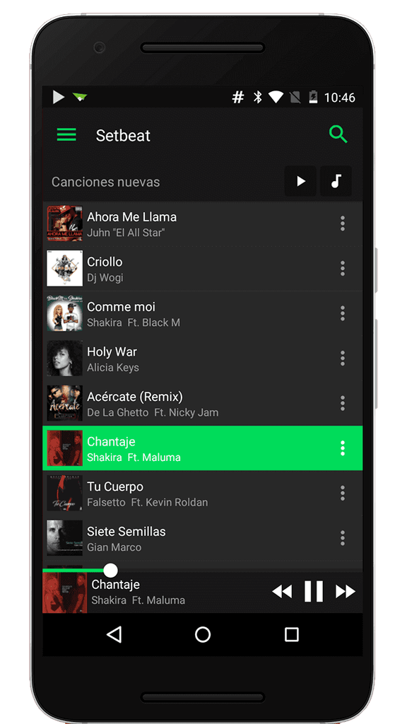 setbeat music app