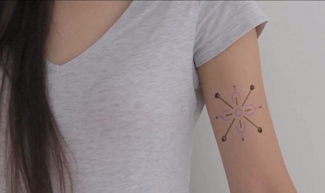 Skin Display Tattoo visualization