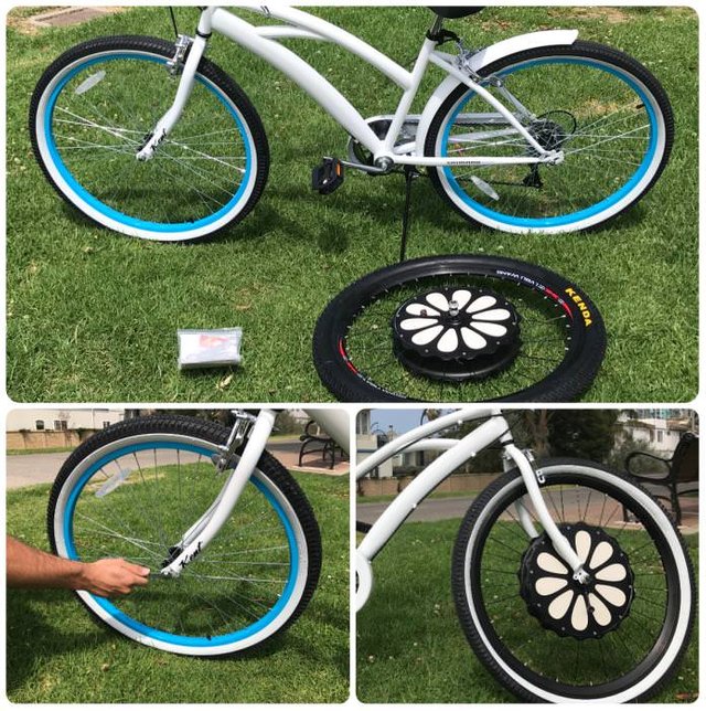 ez wheelie wireless electric bike conversion wheel